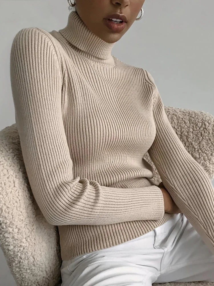 Suéter Malha Feminina Pullovers