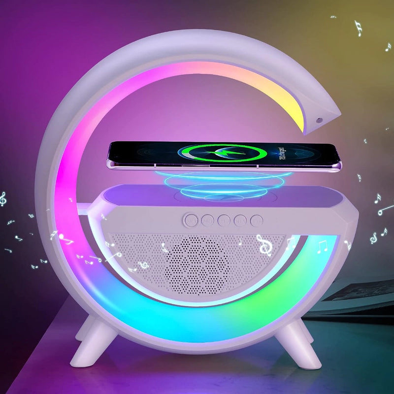 Luminária Caixinha de Som G-Speaker Bluetooth Inteligente